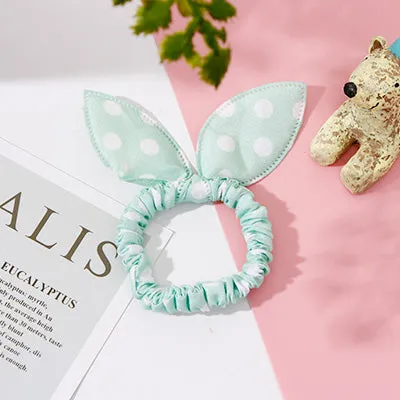 25 Styles Cute Rabbit Ears Rubber Bands