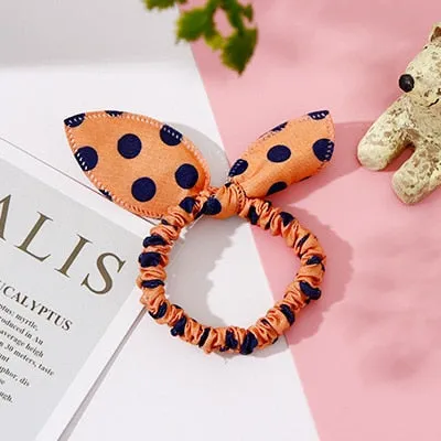 25 Styles Cute Rabbit Ears Rubber Bands
