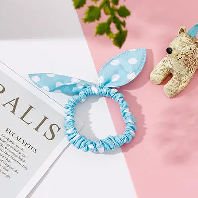 25 Styles Cute Rabbit Ears Rubber Bands