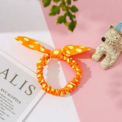 25 Styles Cute Rabbit Ears Rubber Bands