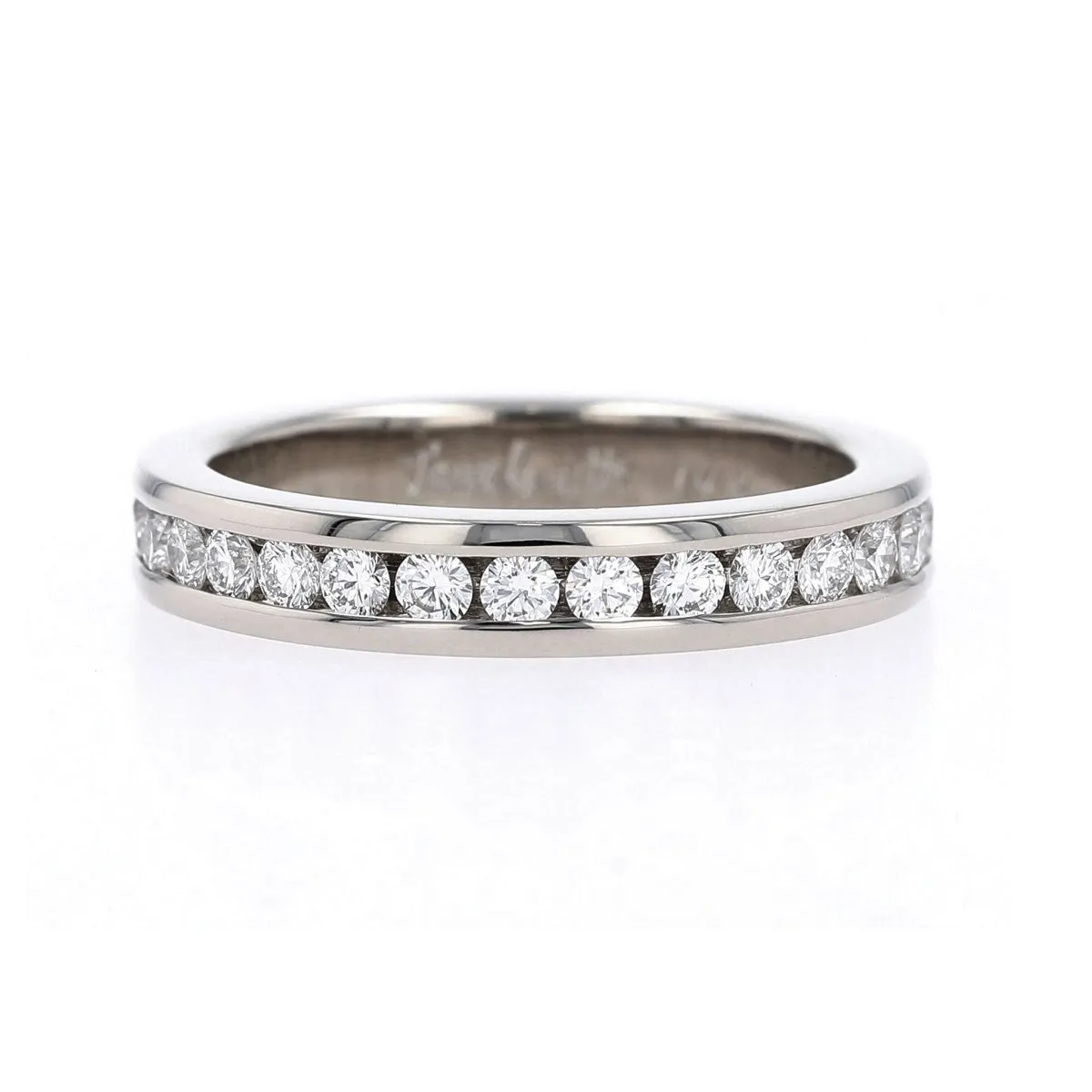 Diamond 0.99cttw Channel Set Eternity Band 14KW