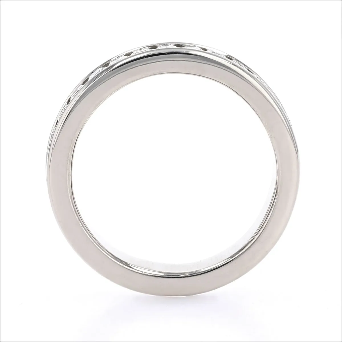 Diamond 0.99cttw Channel Set Eternity Band 14KW