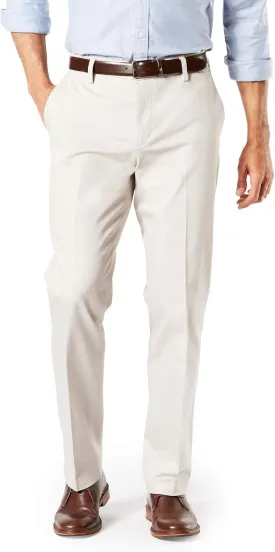 Dockers Men's Straight Fit Signature Lux Cotton Stretch Khaki Pant