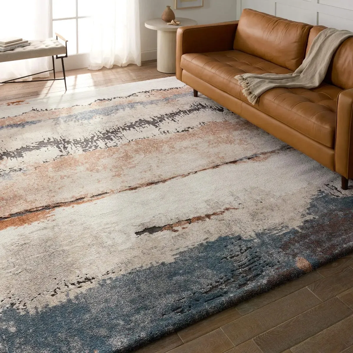 Formation Tan Modern Rug