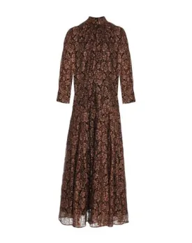 Just Cavalli Women 3/4 length dress Brown 12 UK