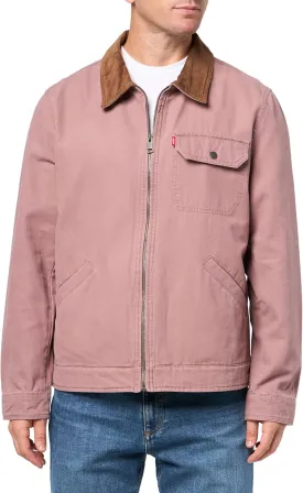 Levi's Men's Workwear Cotton Canvas Corduroy Collar Depot Jacket