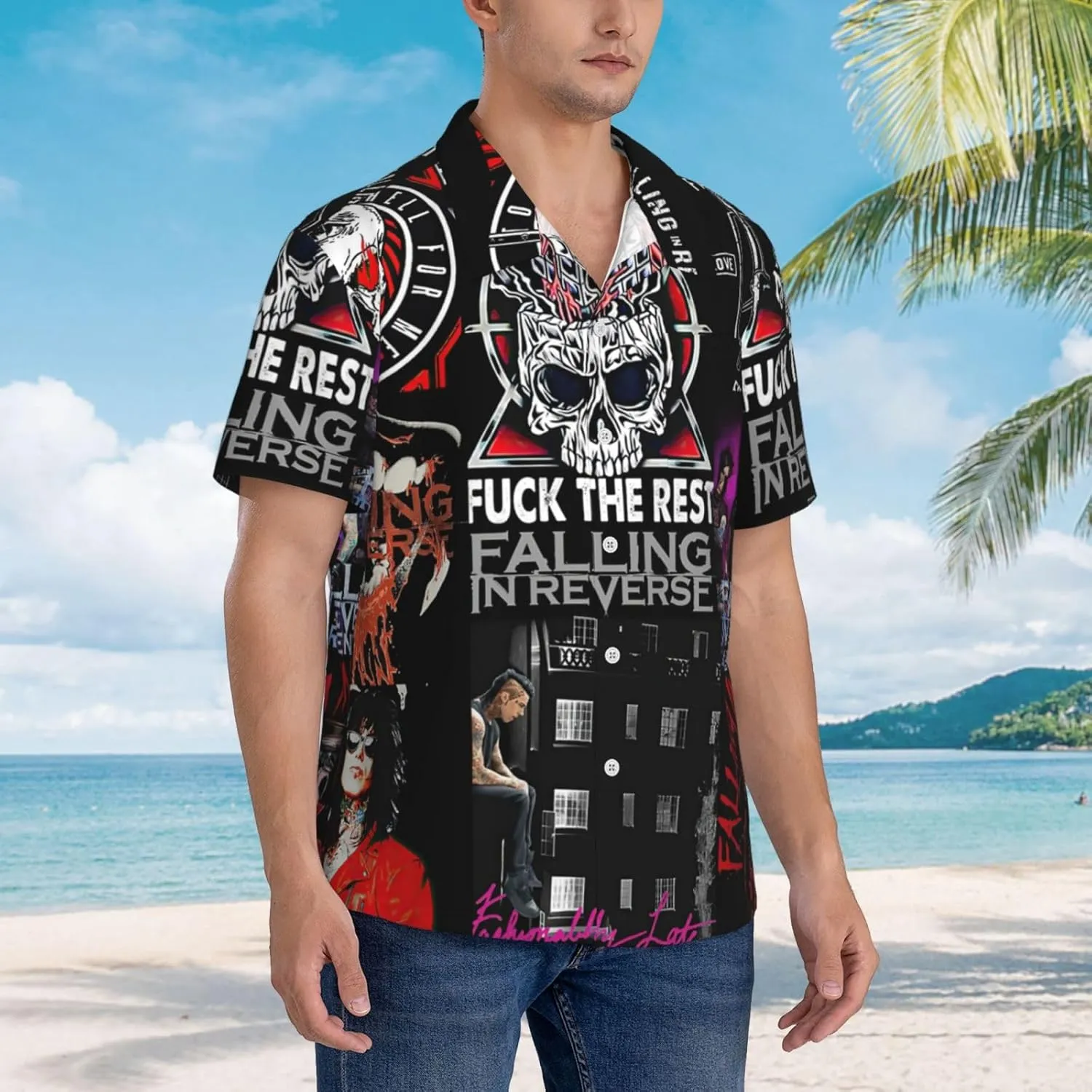 Men's T-Shirts Short Sleeve Casual Tee Youth Cool Summer Cotton Shirts