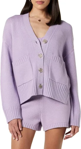 The Drop Women's Brigitte Cotton Blend Chunky Cardigan