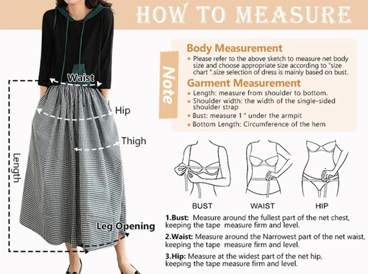 Women's Cotton Linen Wide Leg Culottes Pants Elastic Waist Plaid Gingham Capri Palazzo Pants
